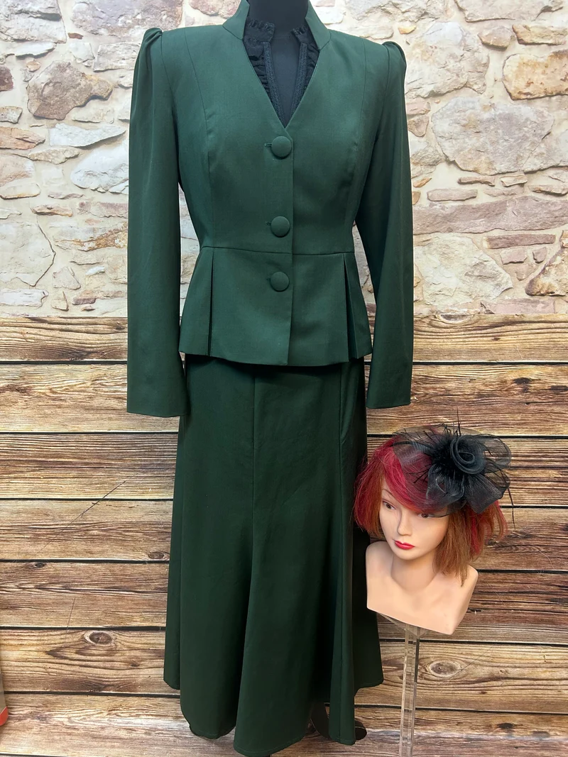 20er Jahre Damen Outfit Vintage Oldtimer Look Unikat Gr. 36/38