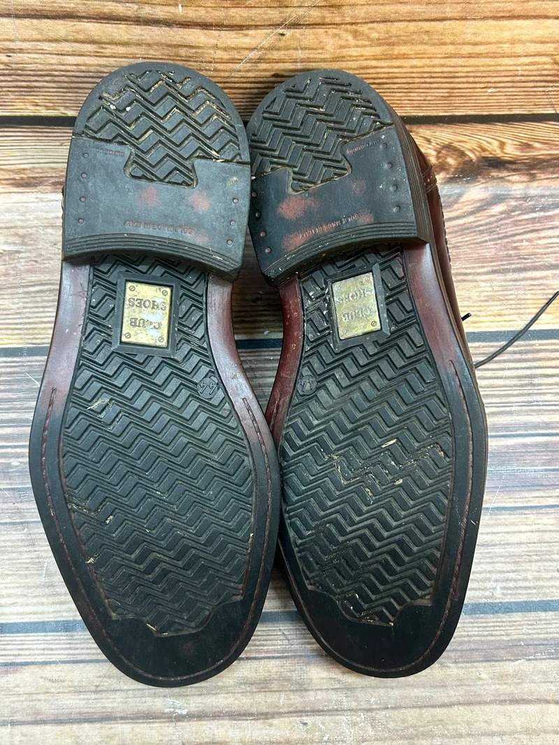 Vintage-Schuhe - Oxford-Brogues – Gr. 44