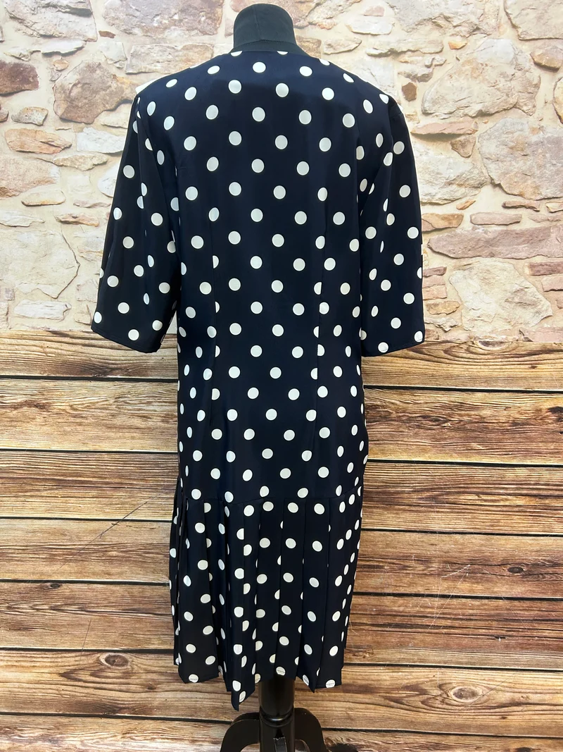 Maritimes Punktekleid Gr. 42/44