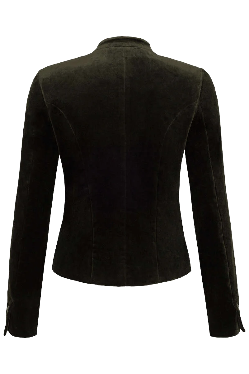 Samtblazer Stretch