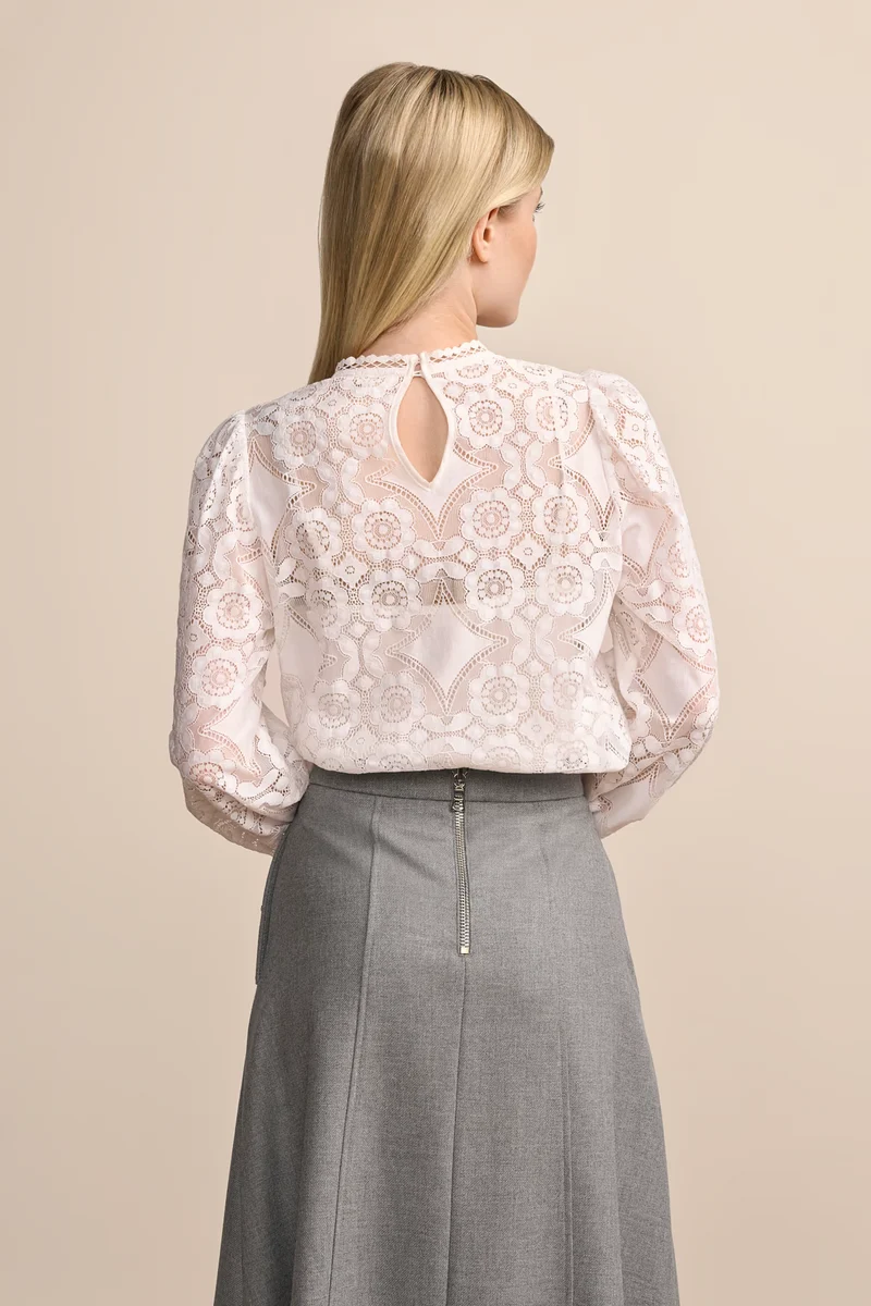 Bluse ARUNA % - Krüger Collection - 284068-000-0002 - Trachtenbluse