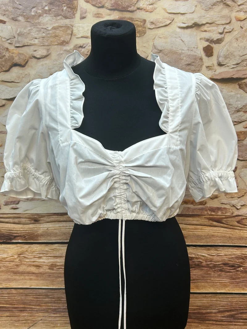 Vintage Dirndl dunkelblau rosa - 3-teilig, Gr. 44