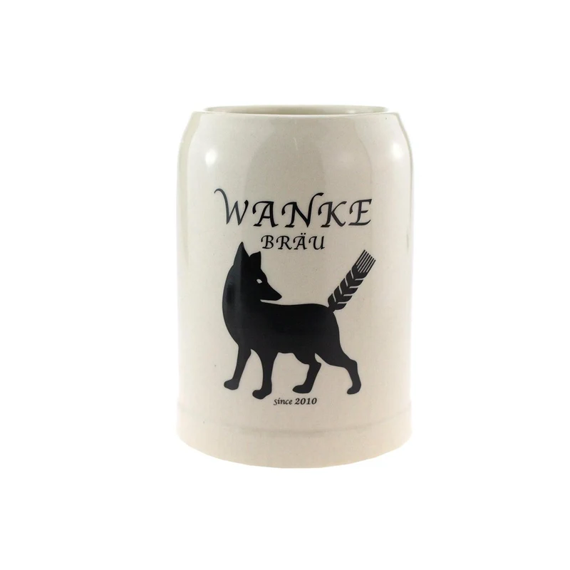 Stein Bierkrug mit Logodruck