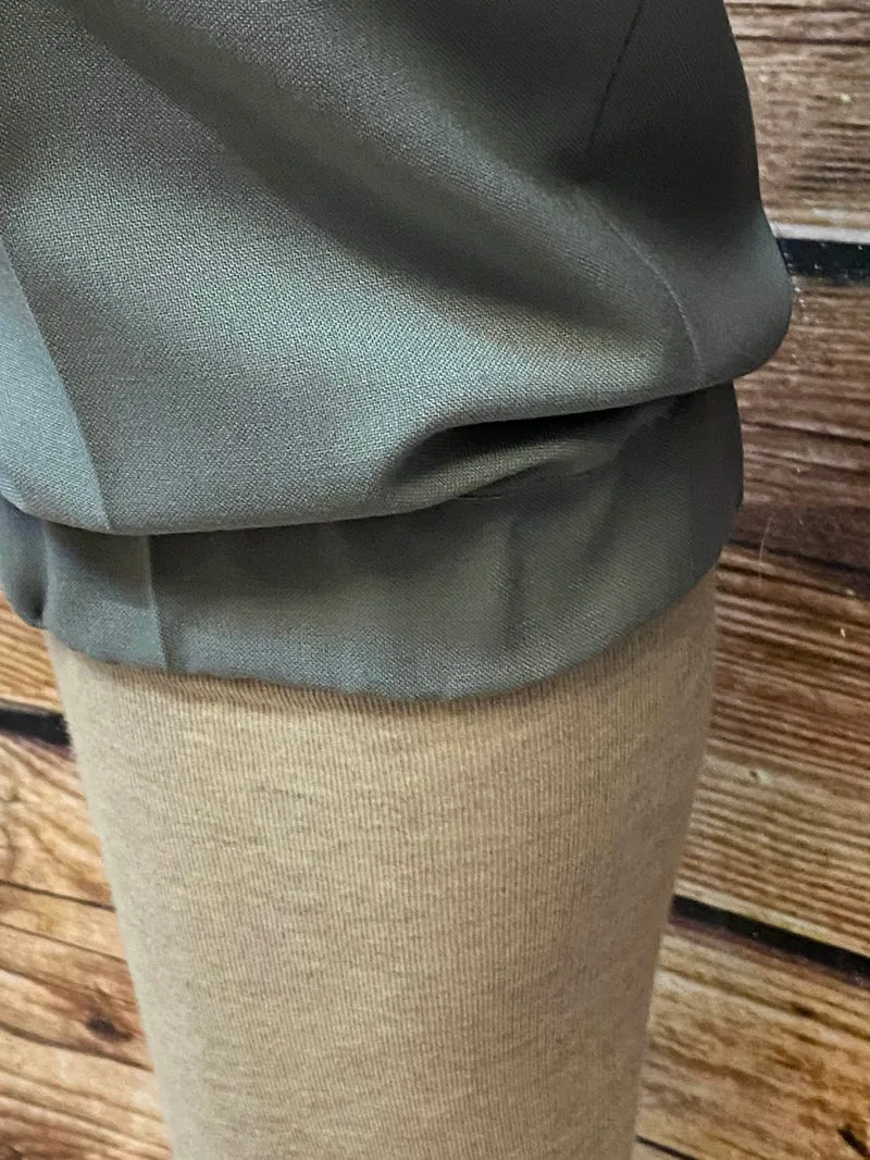 Grau-grüne Knickerbocker Hose Herren Gr. 50 – Oldtimer-Stil