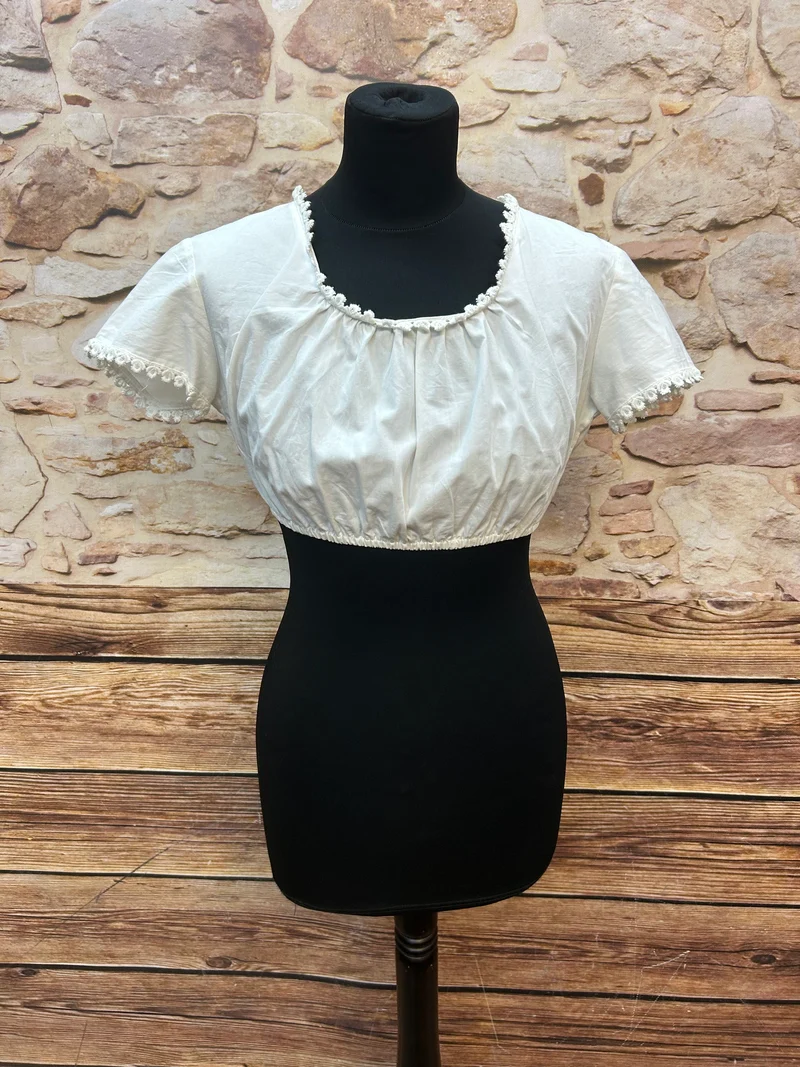 Vintage Dirndl blau rosa – Gr.40