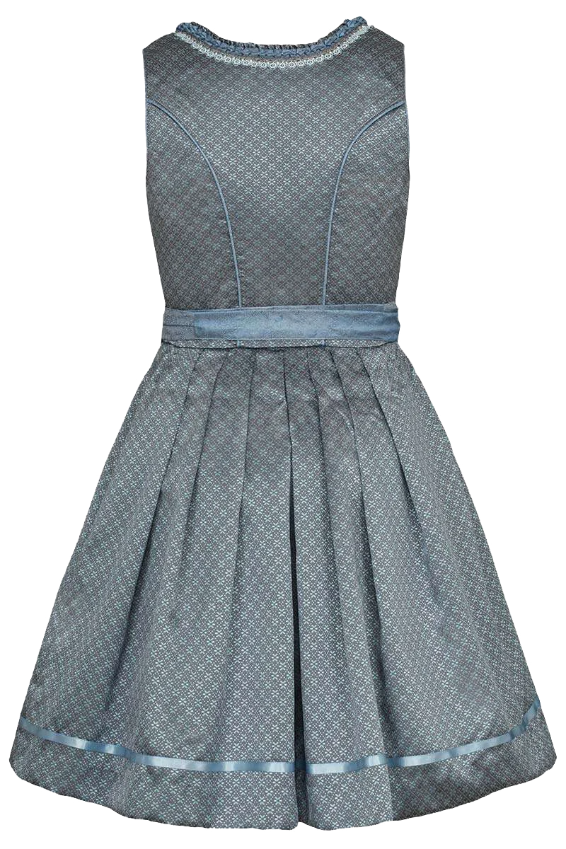 Mini-Dirndl mit Spitzenschürze