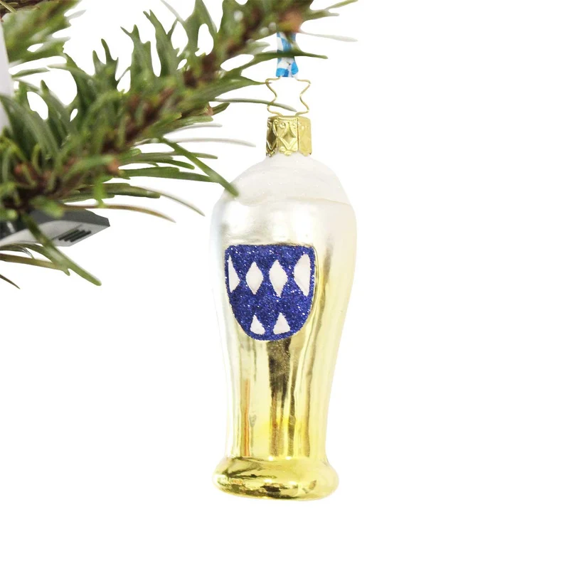 Christbaumschmuck "Weißbierglas"