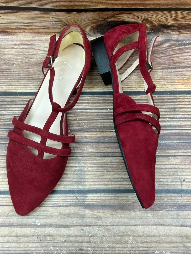 Vintage-Schuhe T-Steg – Größe 41
