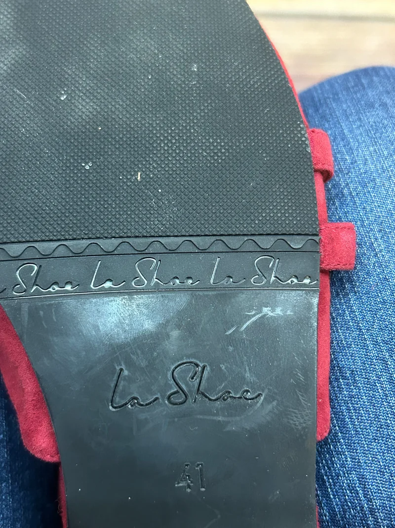 Vintage-Schuhe T-Steg – Größe 41