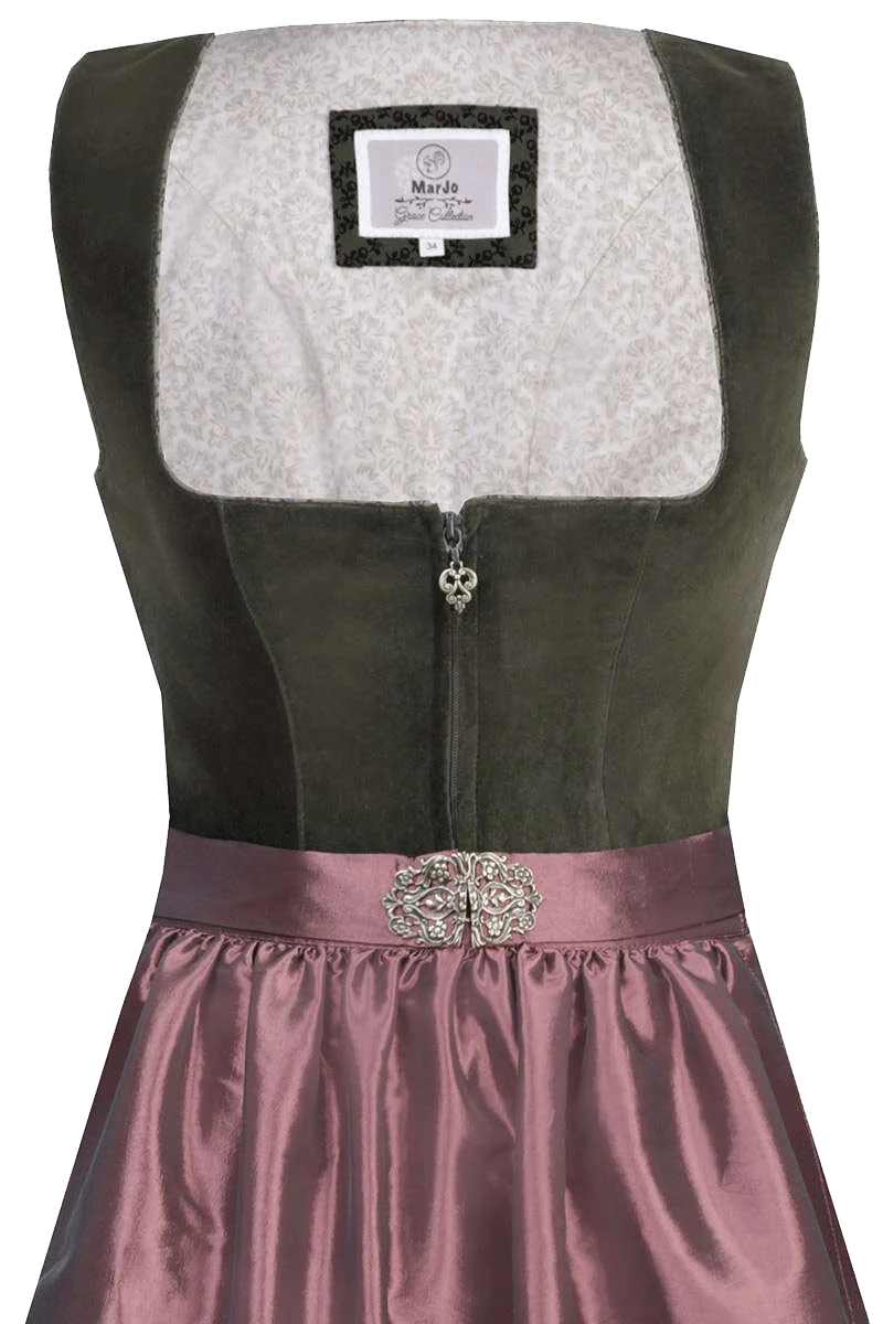 Midi-Samt Dirndl