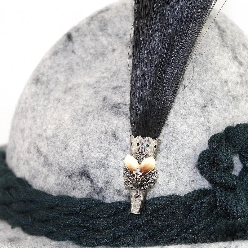 Gamsbart mit Grandl ca 16 cm