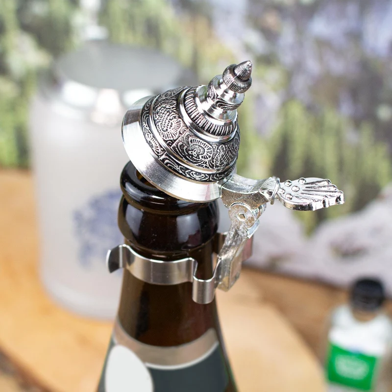 Bierflaschen Zinndeckel
