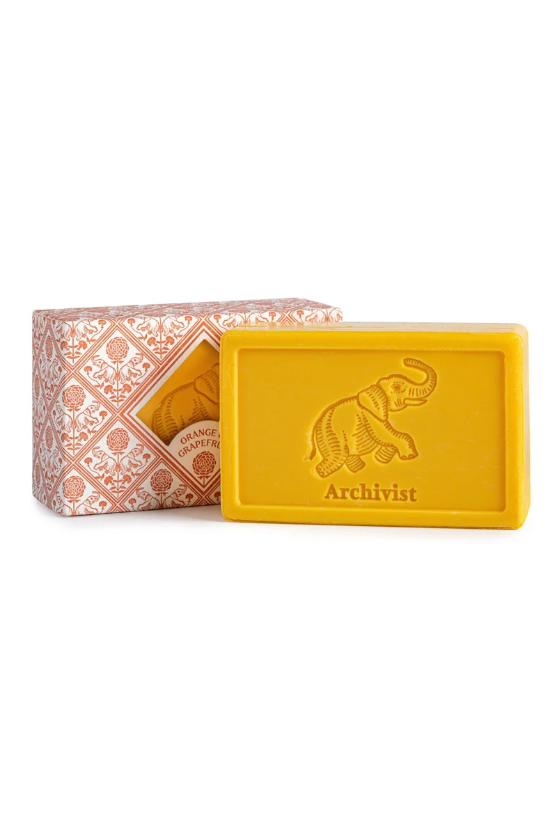 Handseifenriegel - Seife - L'éléphant Orange & Grapefruit - Archivist Gallery