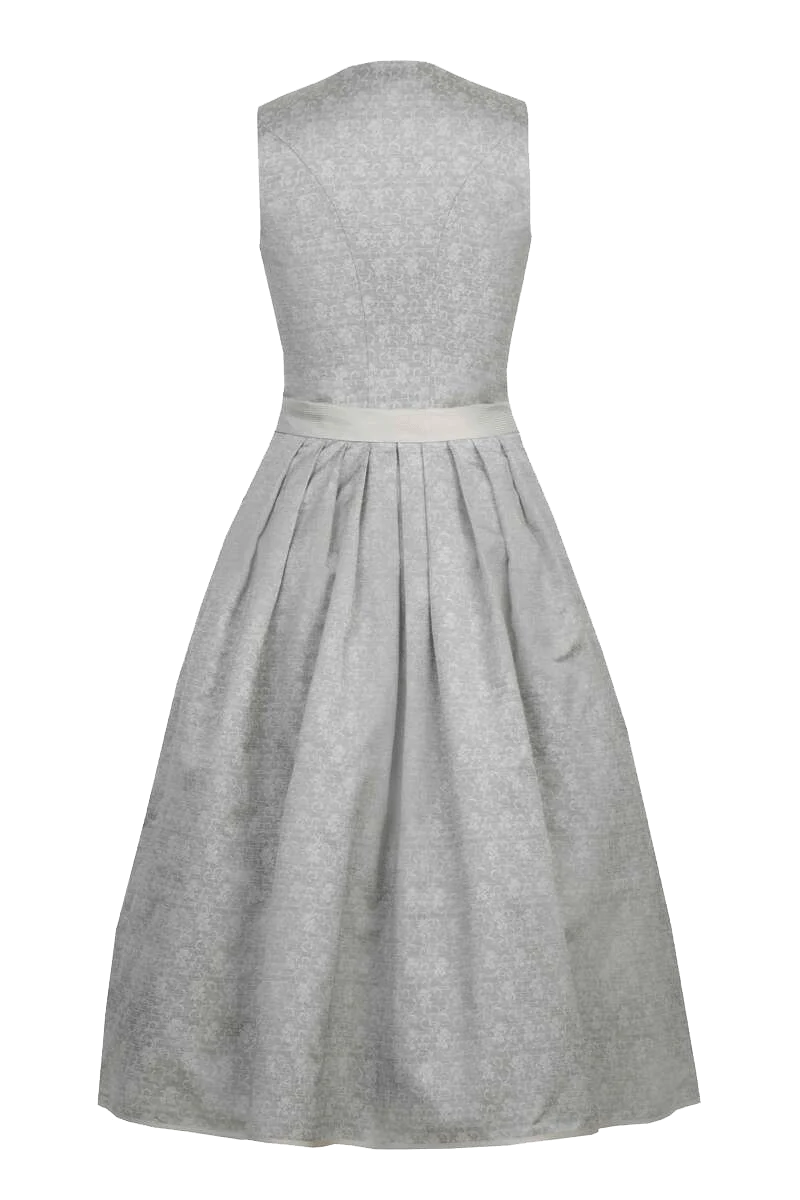 Midi-Dirndl mit herzförmigem Ausschnitt