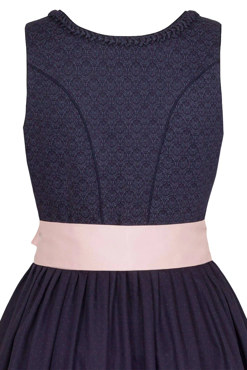 Baumwoll-Umstandsdirndl marine