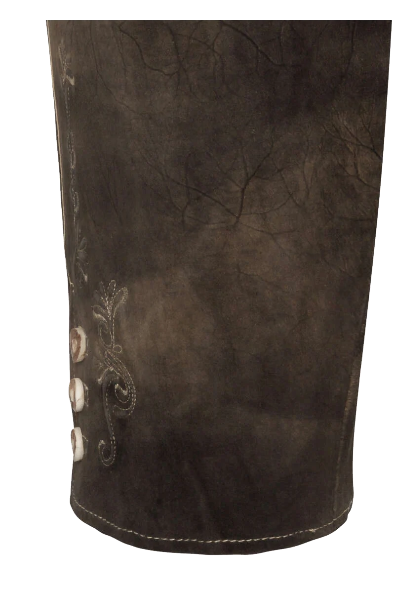 Damen Lederhose Bermuda