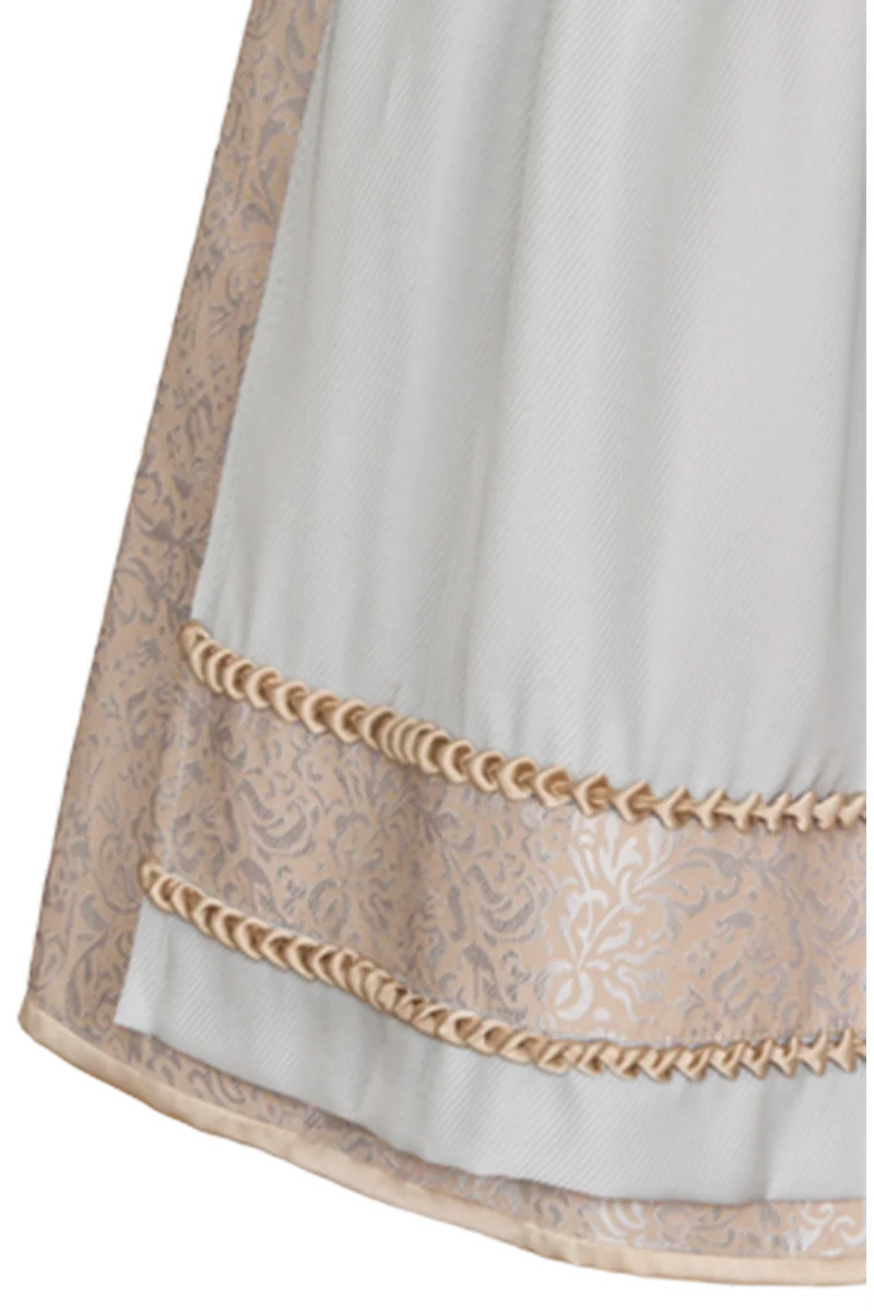 Midi-Dirndl mit Metallschließe