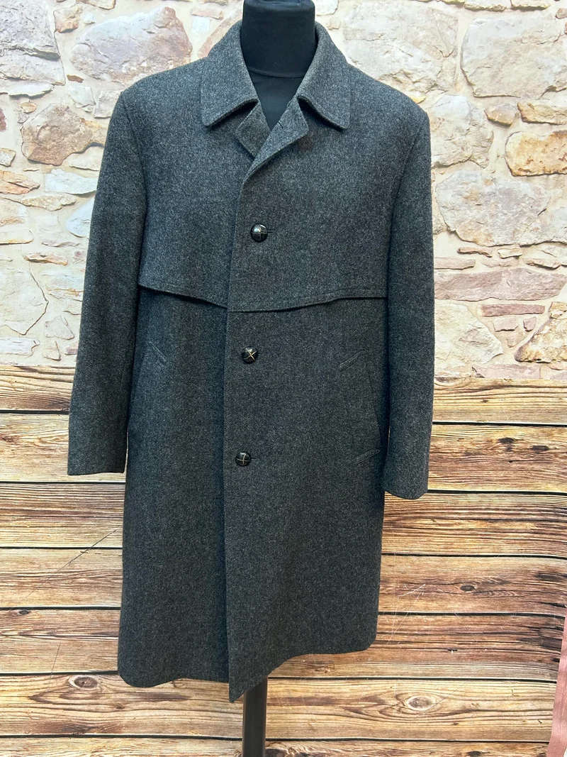 Lodenmantel - Vintage - Größe 26 - inspiriert vom britischen Gangsterstil der 1920er Jahre