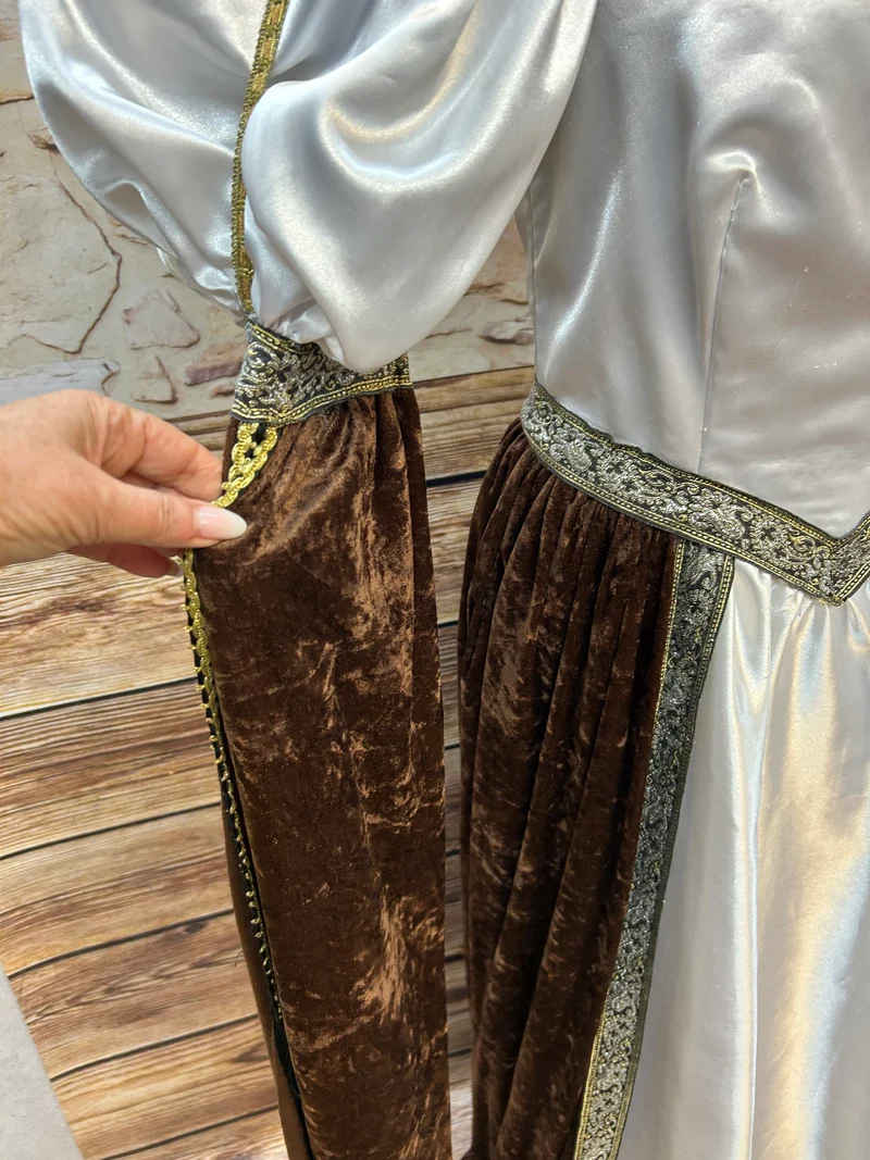 Vintage Rokoko-Kostüm, Damen Kleid Größe 38