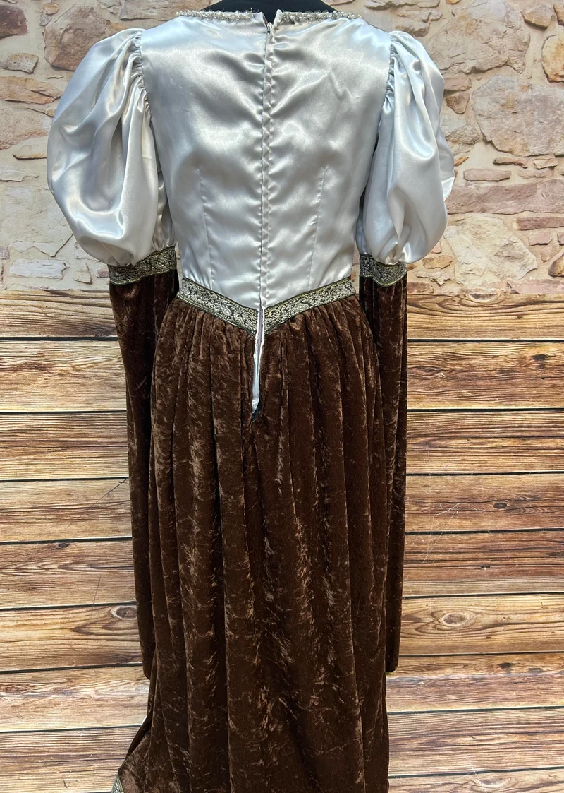 Vintage Rokoko-Kostüm, Damen Kleid Größe 38