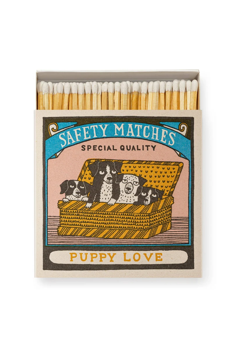 Sicherheitsstreichhölzer - Puppy Love - B254 - Archivist Gallery - Europe - Quadrat