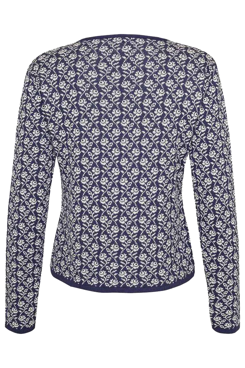 Damen Trachtenstrickjacke gemustert