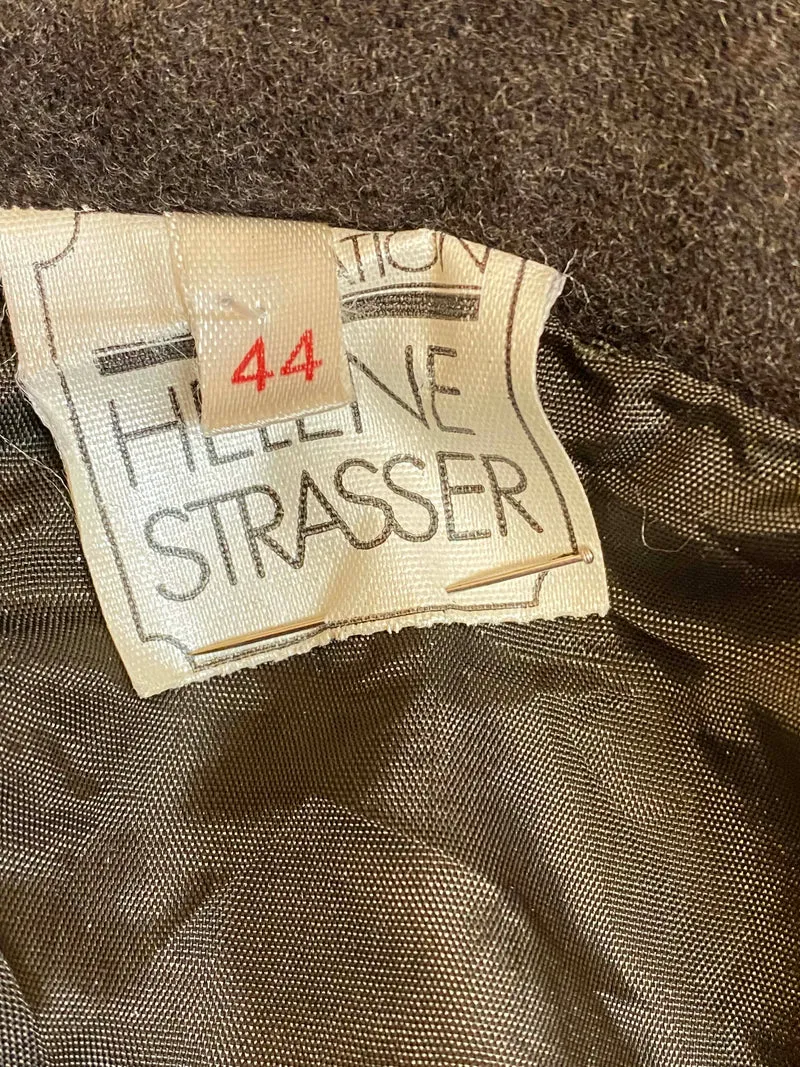 Damen Rock - Glockenrock - Helene Strasser - braun, Gr-46