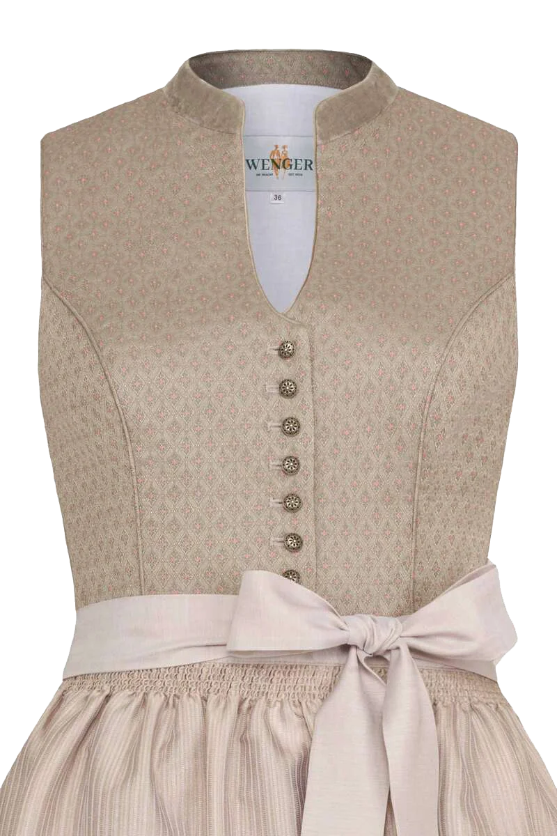 Dirndl hochgeschlossen Midi