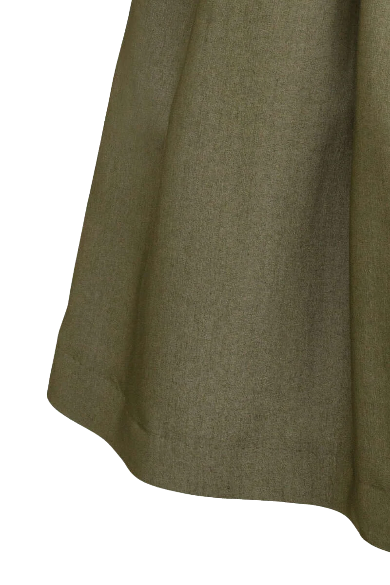 Midi Stretchdirndl Jacquard-Oberteil