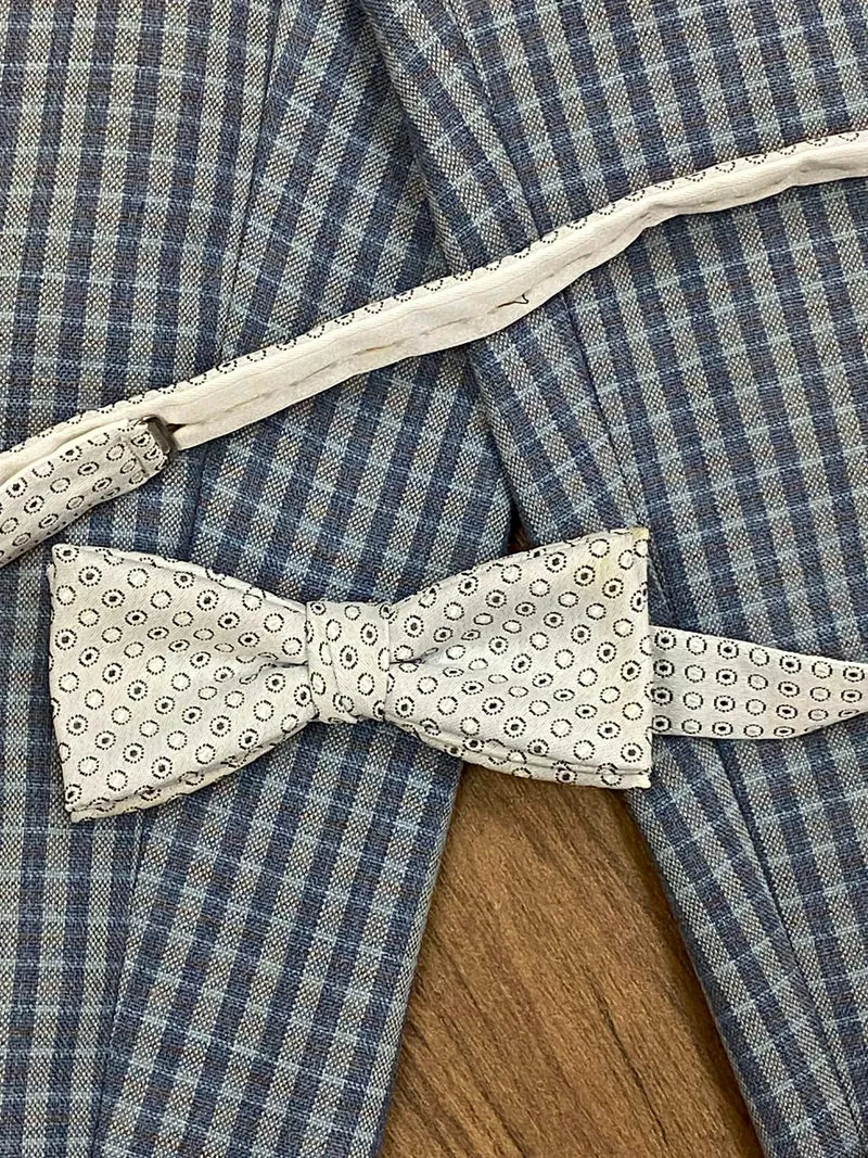 Kariertes Knickerbocker Hosen-Set Herren Gr. 50 – 4-teilig