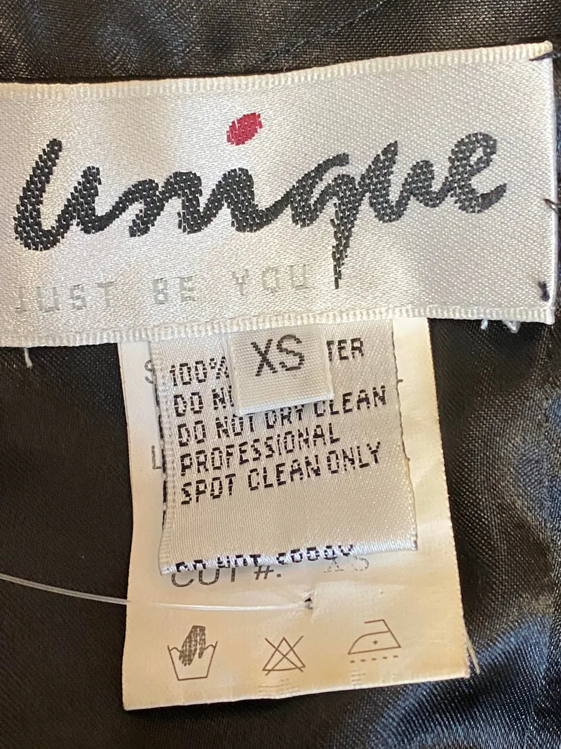 Fabelhaftes Plissee‐Abendkleid „Unique“ in XS