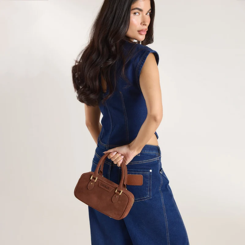 Annika Bowlingtasche - Braun