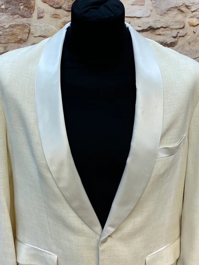 Smoking-Jacket Creme – Gr. 50