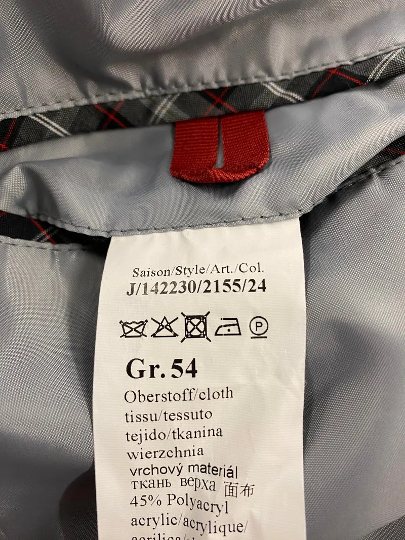 Herren Tweed-Sakko in Grau, Größe 54