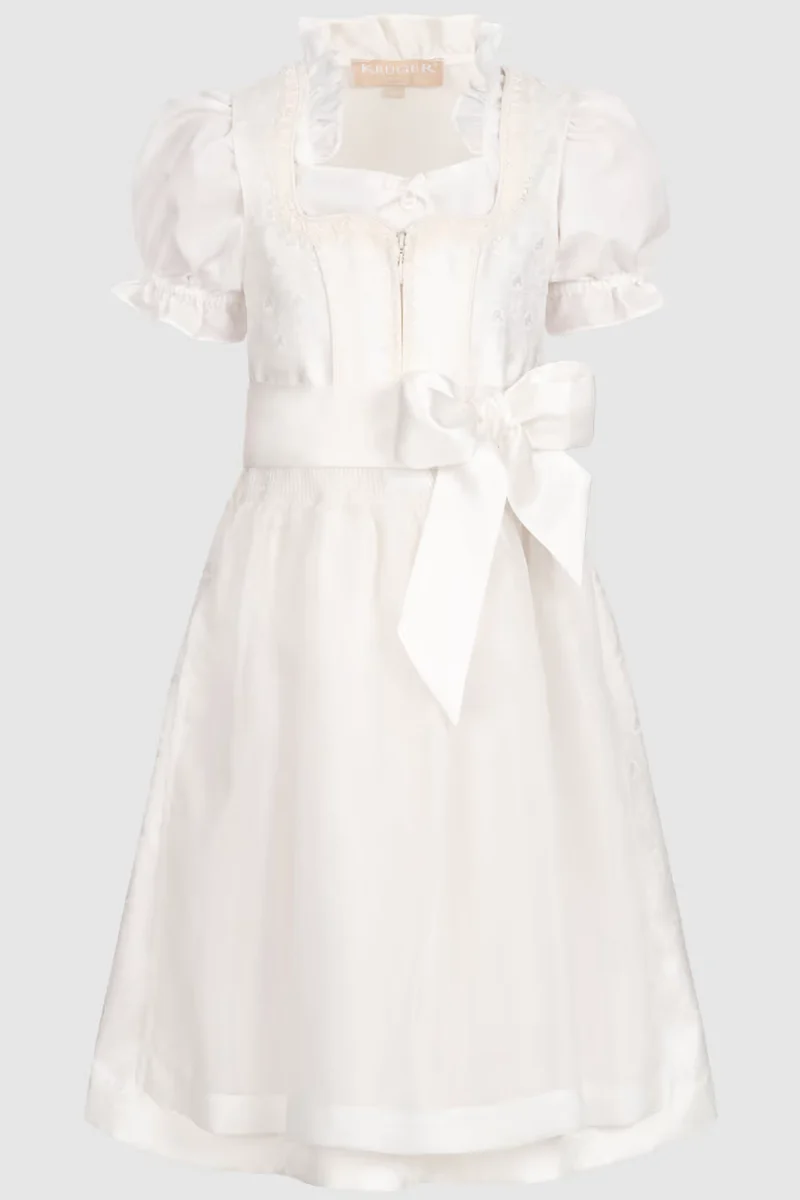 Kinderdirndl ALKE - Krüger Kids - 412564-100-0002 - Taufkleid