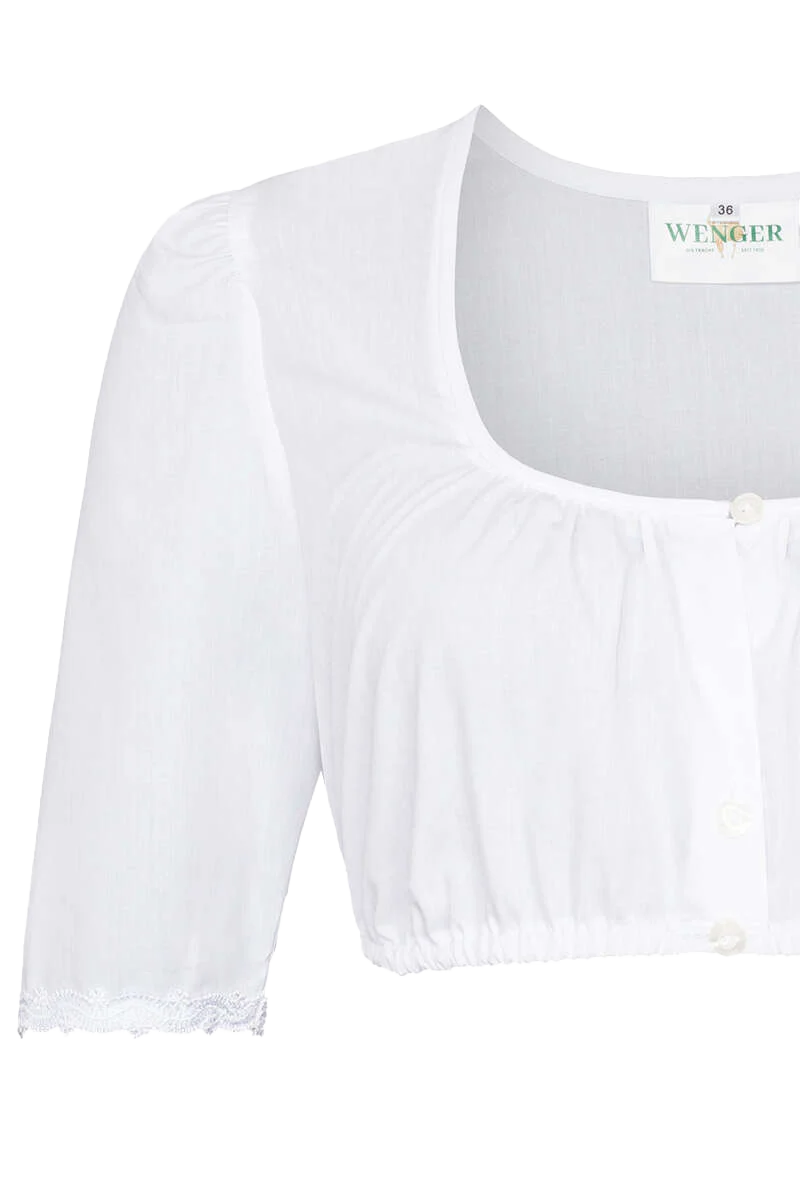 Dirndlbluse halbarm