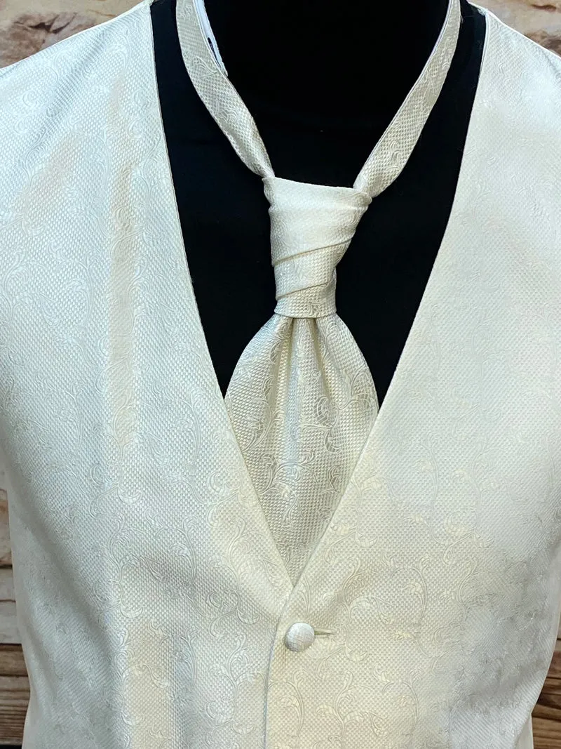 Hochzeitsweste Masterhand elfenbein Set Gr. 106 elegant