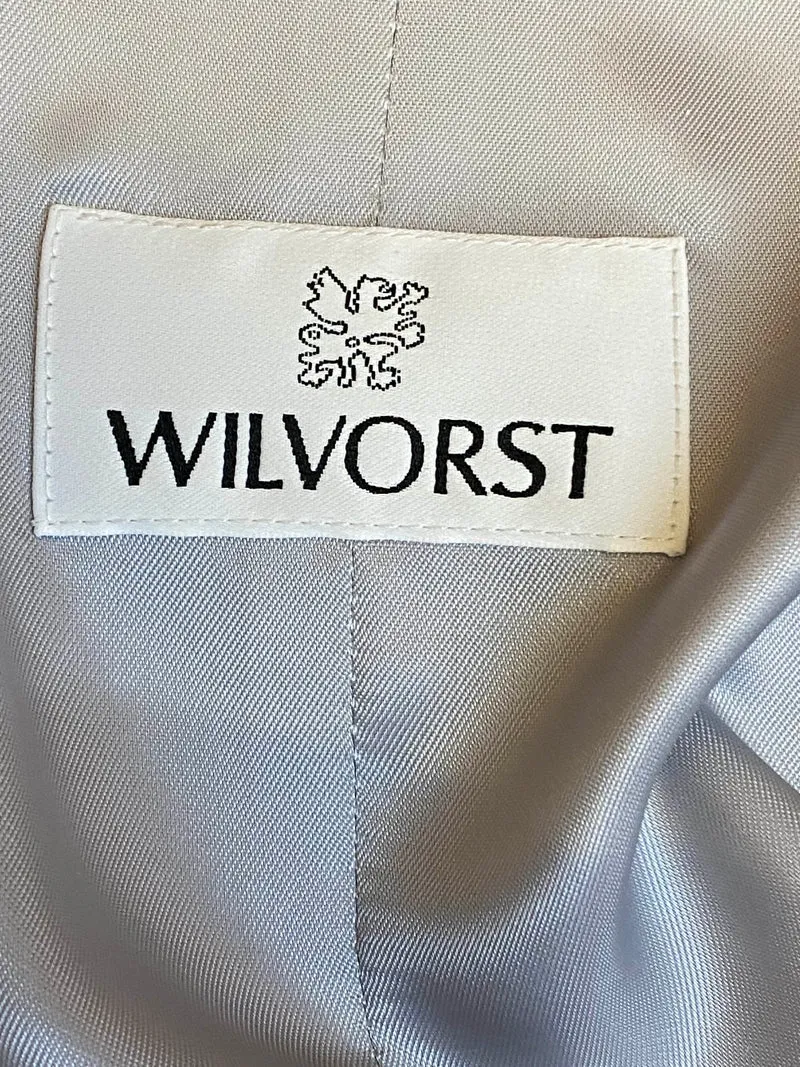 Hochzeitsweste Wilvorst elfenbein Set Plastron Gr. 54 elegant