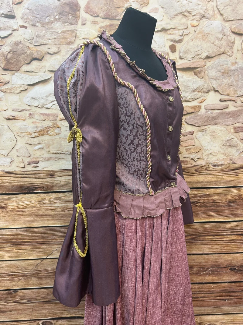 Handgefertigtes Historisches Theater-Kostüm Damen Gr. 36/38