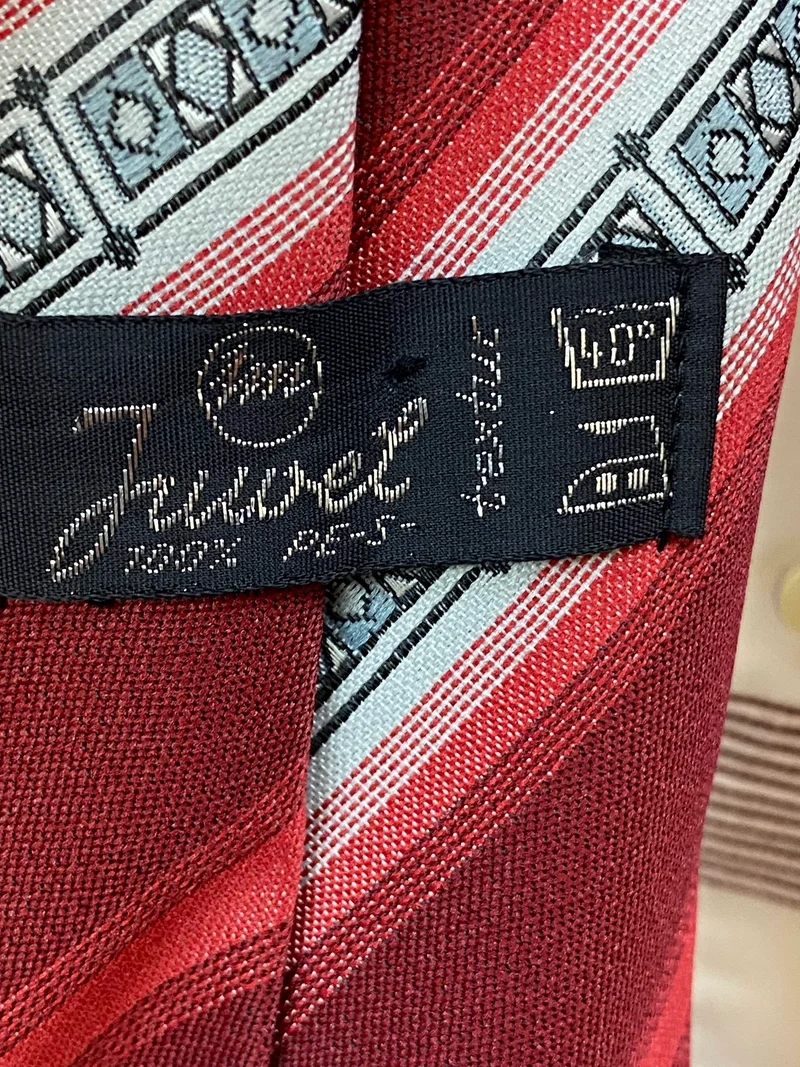 Vintage Herrenhemd und Krawatte – Größe 39