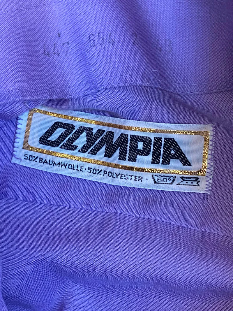Vintage-Hemd der 70er Jahre – Größe 43