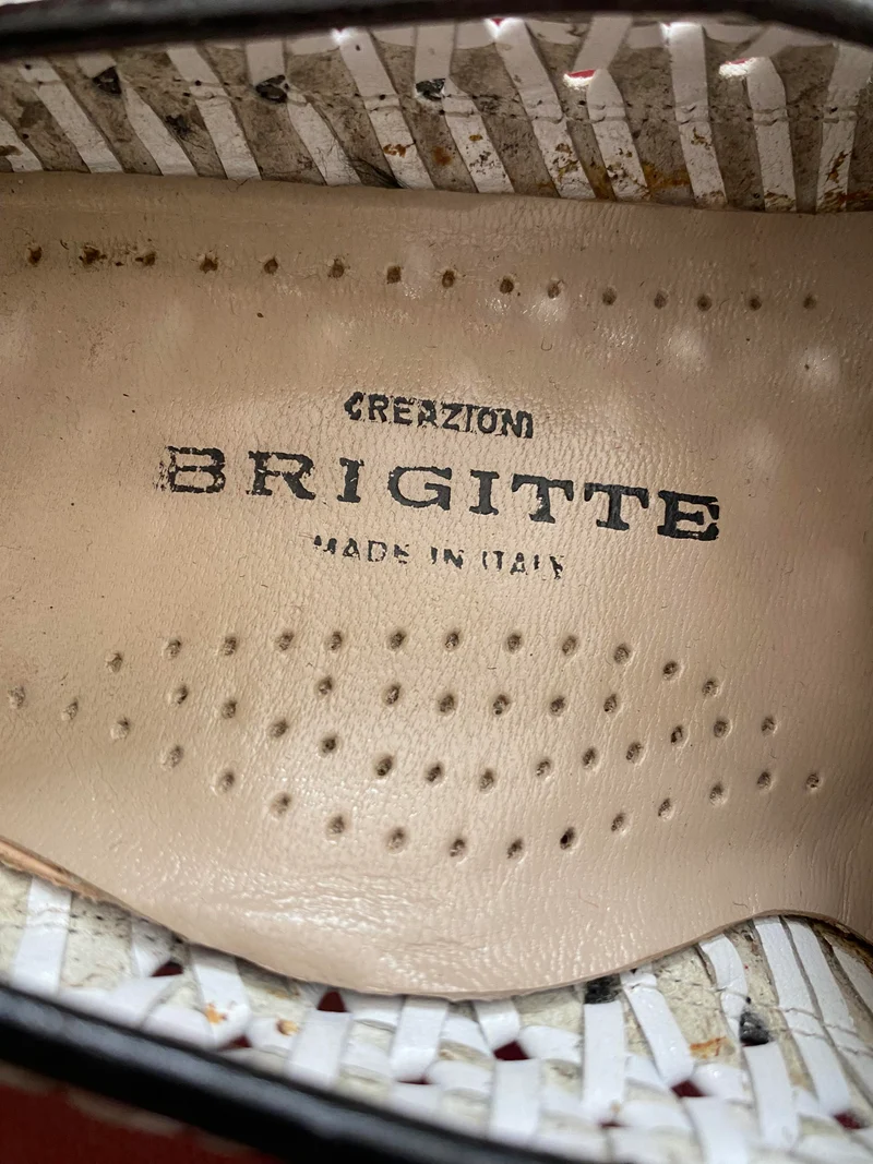 Vintage-Schuhe Loafers - Größe 36
