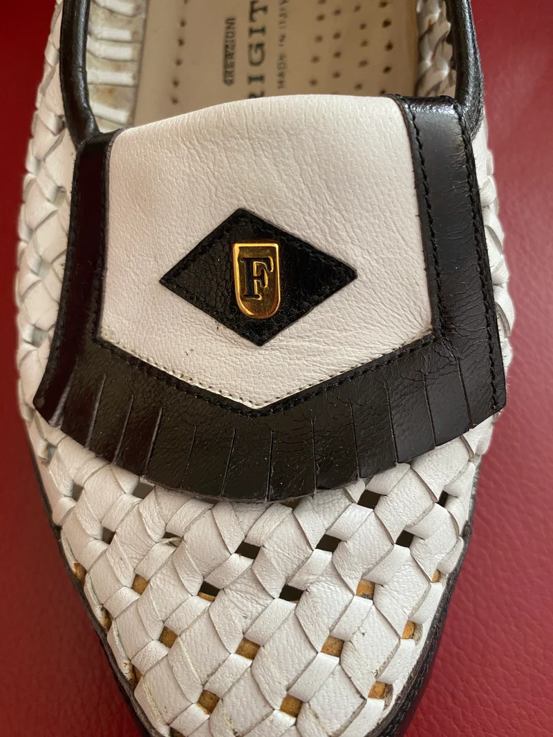 Vintage-Schuhe Loafers - Größe 36