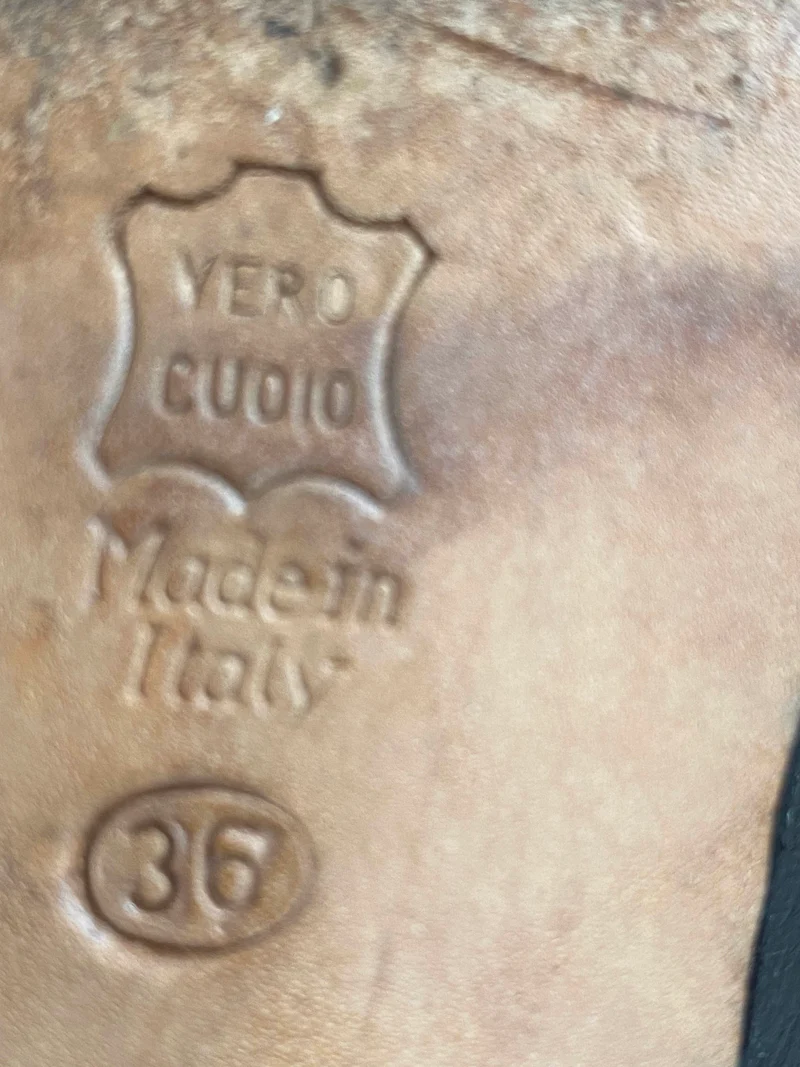 Vintage-Schuhe Loafers - Größe 36
