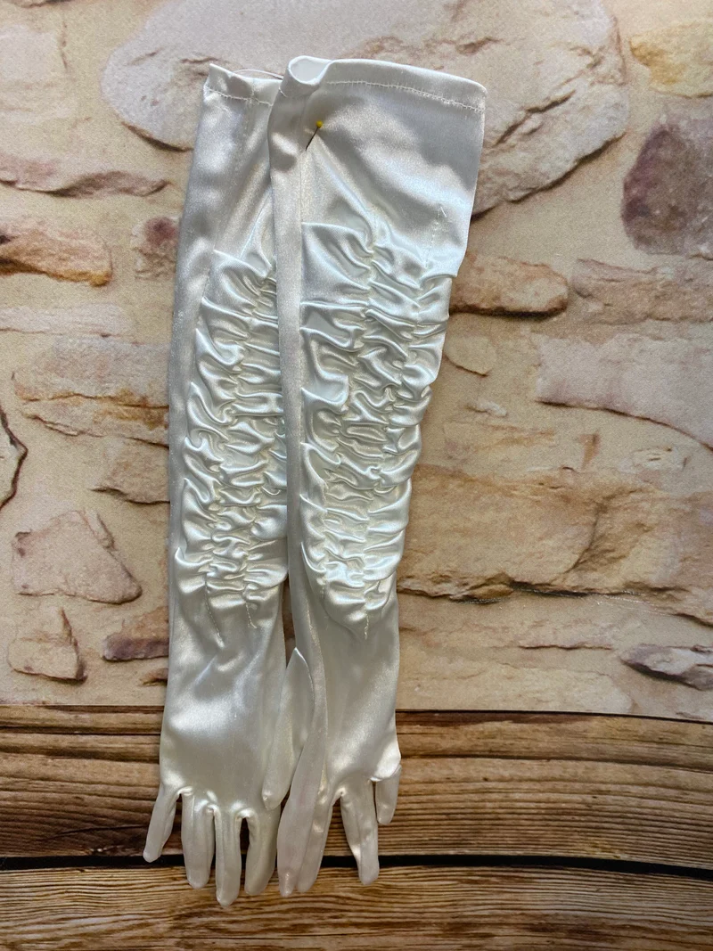 Charlestonkleid Set Gr. 40 mit Handschuhen und Kopfschmuck