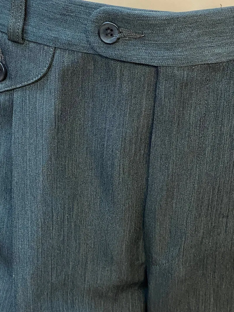 Vintage Knickerbocker Hose - Graugrün - Größe 50