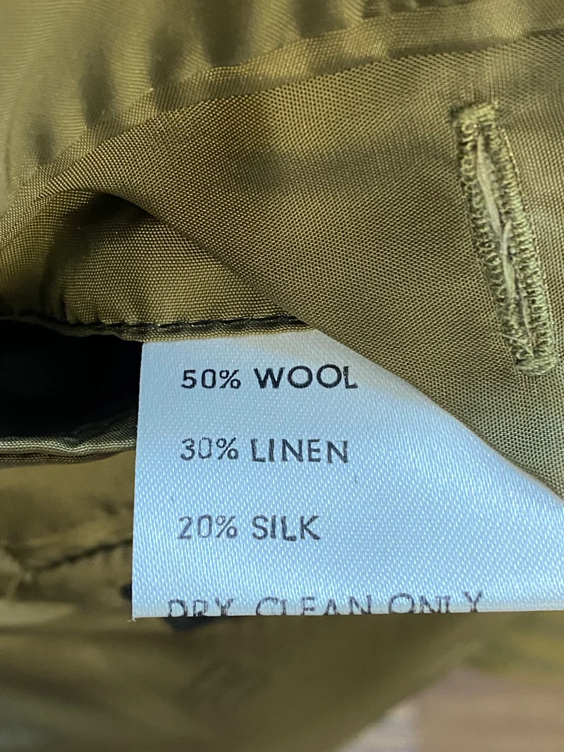 Vintage Sakko – Klassisch Britischer Stil in Erdfarben