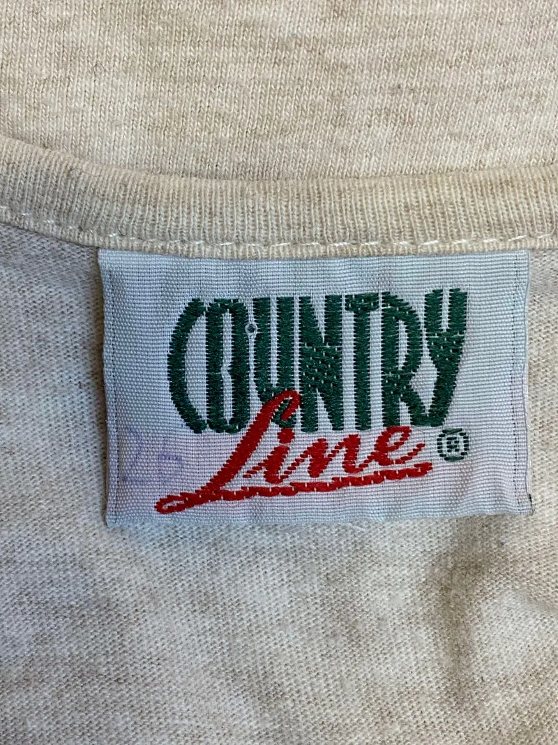 Vintage Trachtenshirt Damen Creme Gr. 38 Country Line Landhausstil