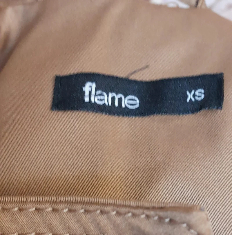 Trenchcoat Marke Flame Gr.34 in beige