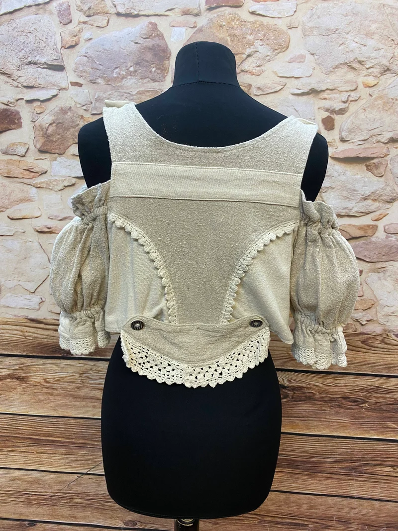 Trachtenmieder – Oharivari – Beige – Größe L